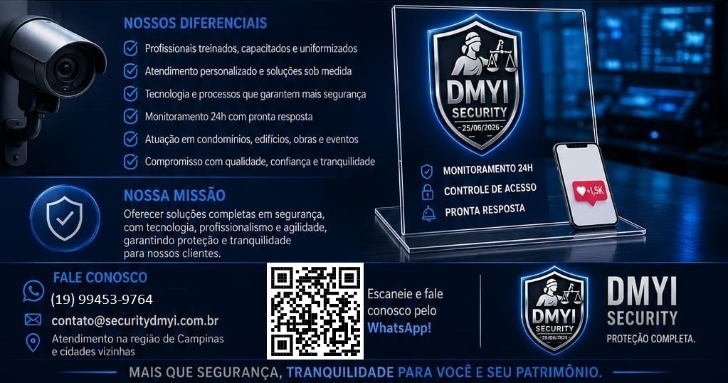 Painel Técnico de Diferenciais e Missão - DMYI Security
